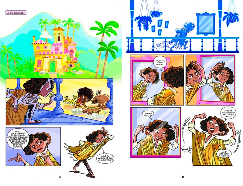 Aprendo a leer con cómics Disney - Encanto: Cómic con letra MAYÚSCULA, ideal para primeros lectores. (Capa dura) 3