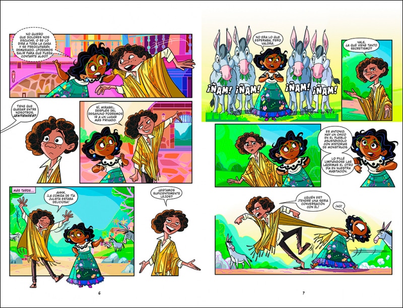 Aprendo a leer con cómics Disney - Encanto: Cómic con letra MAYÚSCULA, ideal para primeros lectores. (Capa dura) 4
