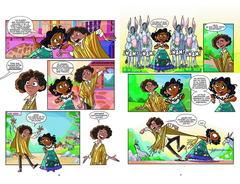 Aprendo a leer con cómics Disney - Encanto: Cómic con letra MAYÚSCULA, ideal para primeros lectores. (Capa dura) 6