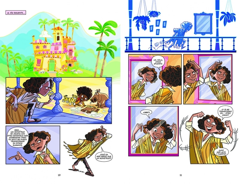Aprendo a leer con cómics Disney - Encanto: Cómic con letra MAYÚSCULA, ideal para primeros lectores. (Capa dura) 7