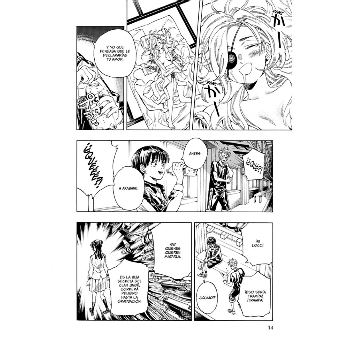 El guardaespaldas de Honeko Akabane 3 (Shônen) (Capa mole) 4