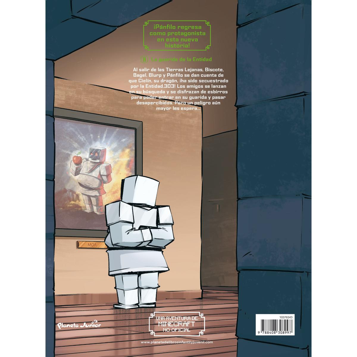 Minecraft. Diario de un aldeano pringao. Cómic 11: La guarida de la Entidad 2