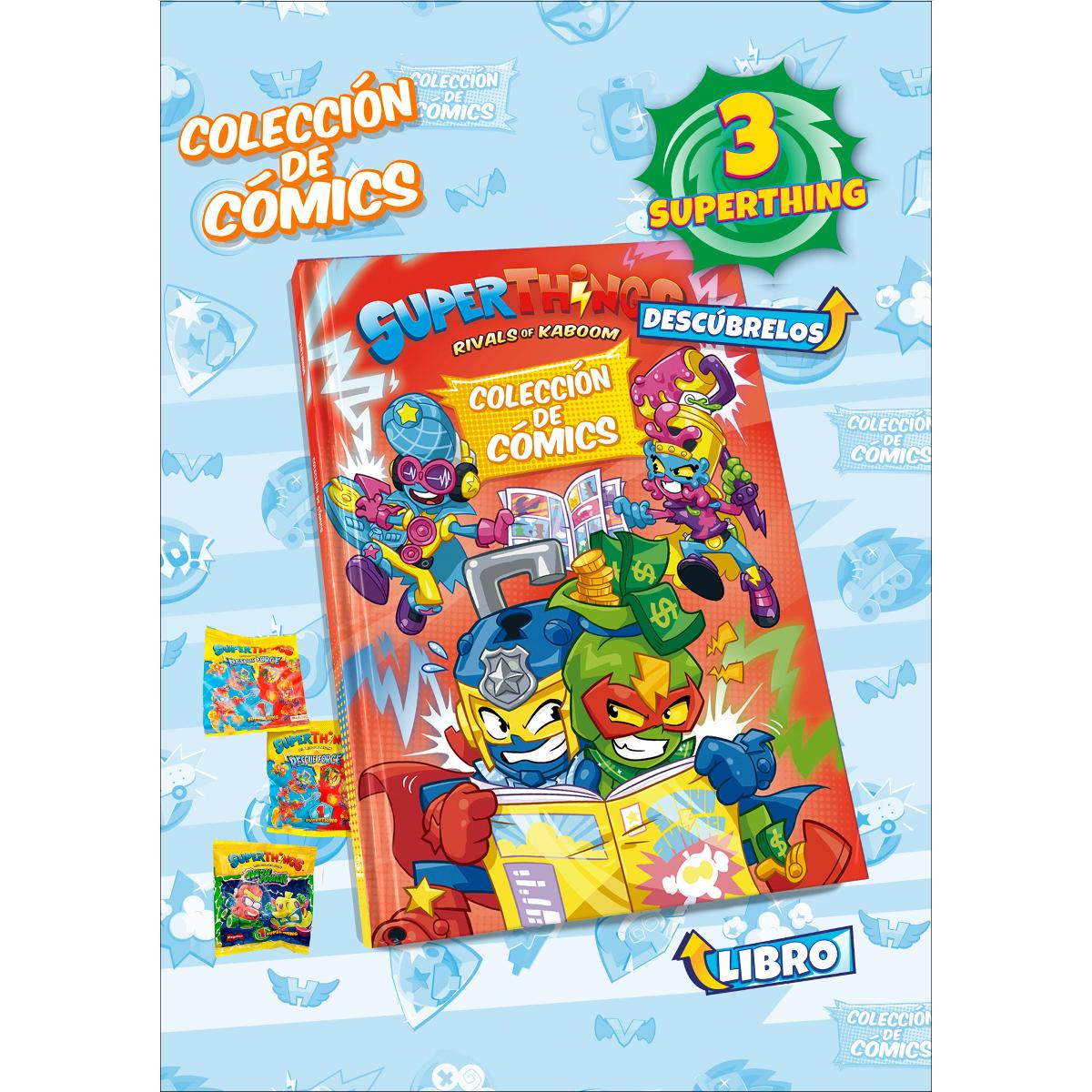 Imagem 0 de Libro Coleccionista Cómics Superthings - Rescue Force & Neon Power - MAX (Capa dura)