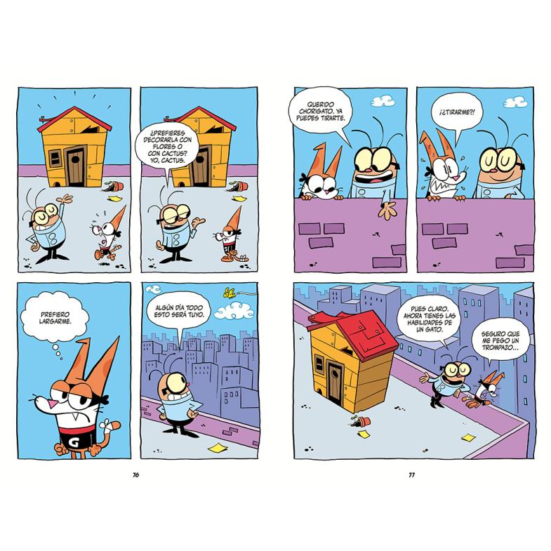 CHORIGATO 1 - GATÁSTROFE EN EL LABORATOR (Tapa blanda Tapa dura) 3