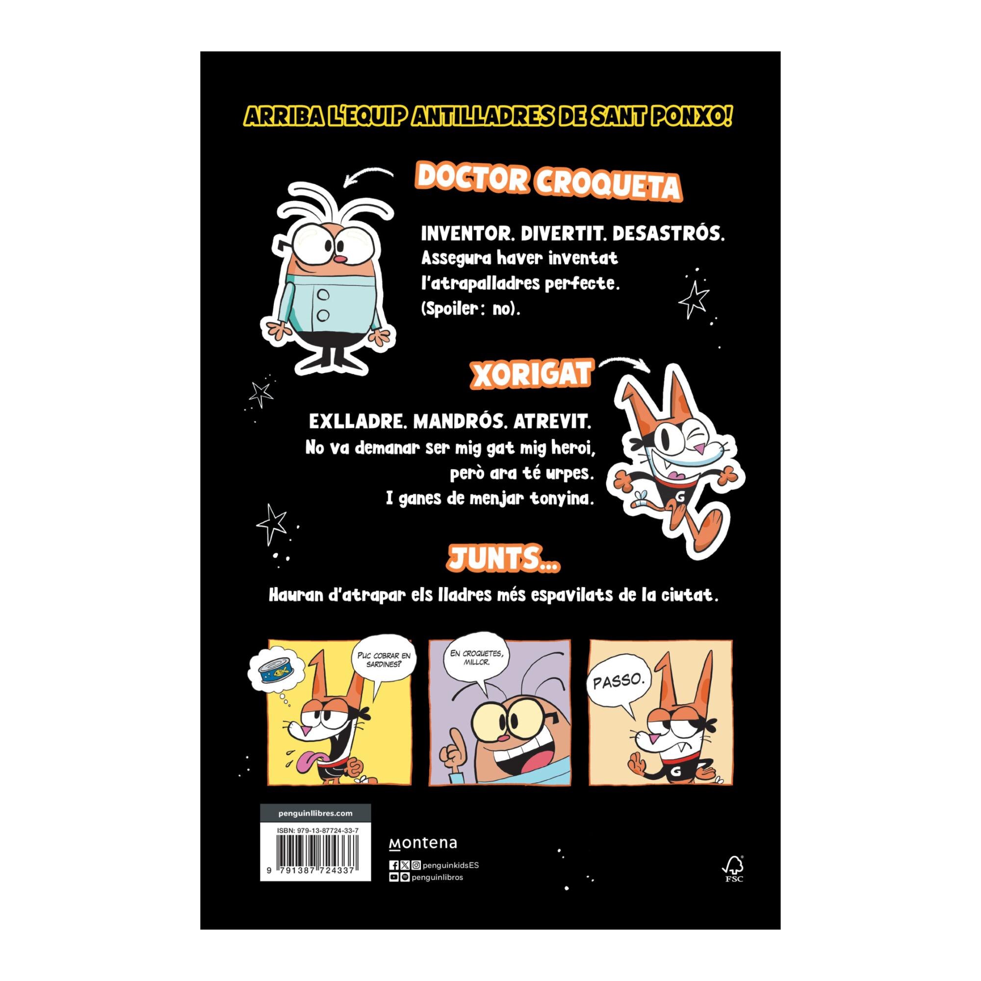 Xorigat 1 - Gatàstrofe al laboratori del Doctor Croqueta (Capa dura) 2