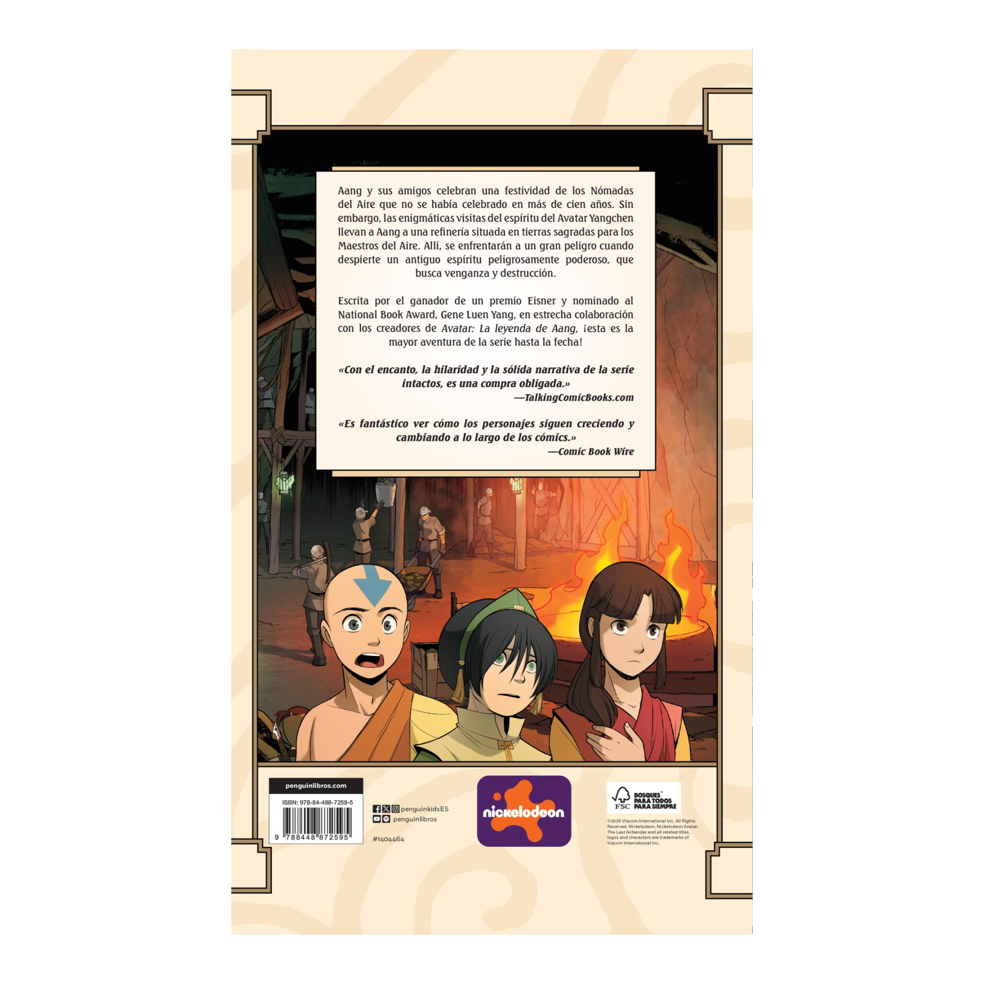 AVATAR 3 - La leyenda de Aang. La grieta - Edición en español (Capa dura) 2