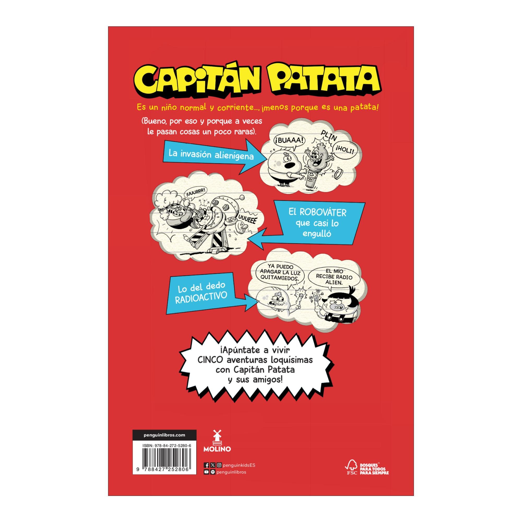 Capitán Patata 1 - El comienzo del caos: El superhéroe más salado (Capa dura) 2
