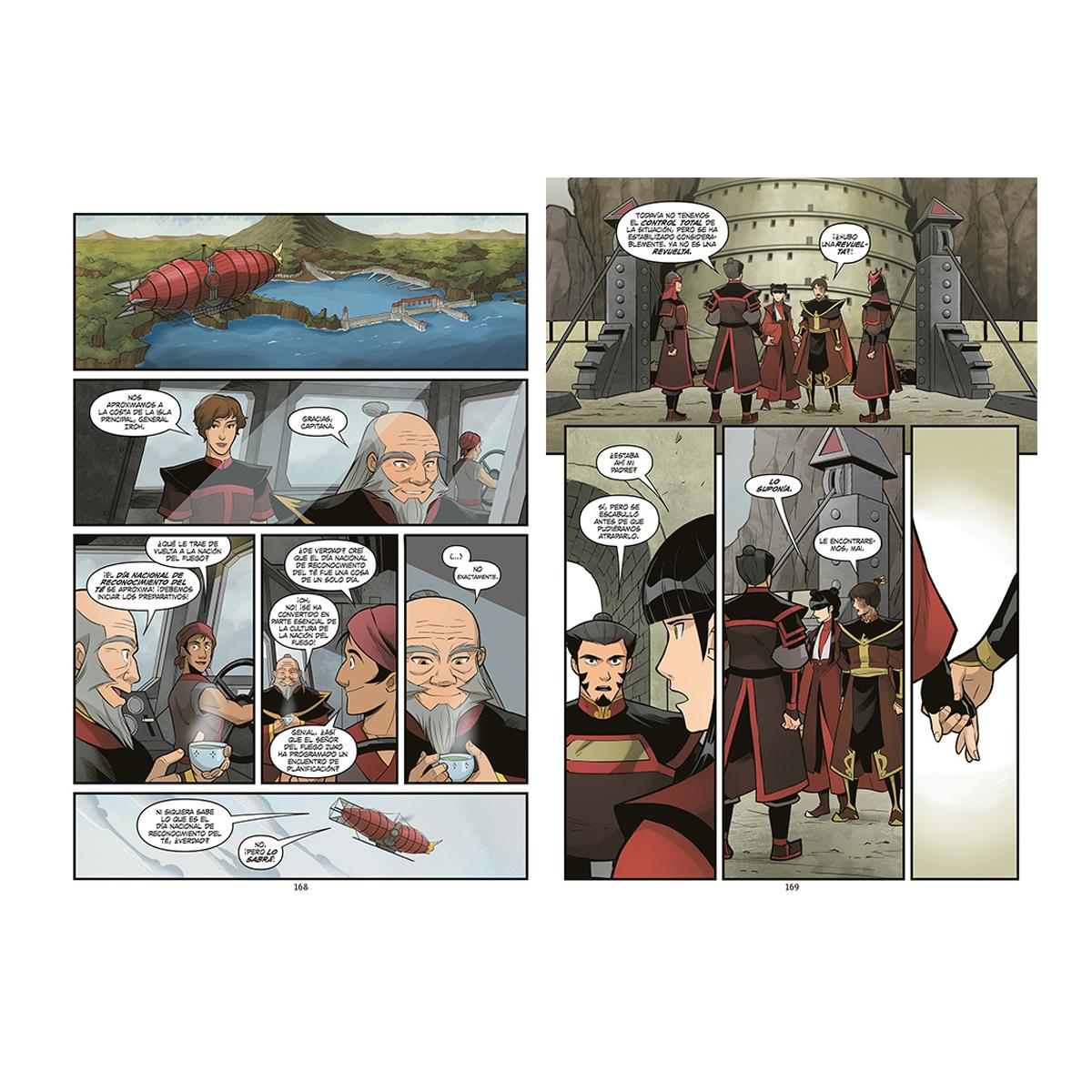 AVATAR 4 - La leyenda de Aang. Humo y sombra - Edición en español (Capa dura) 2