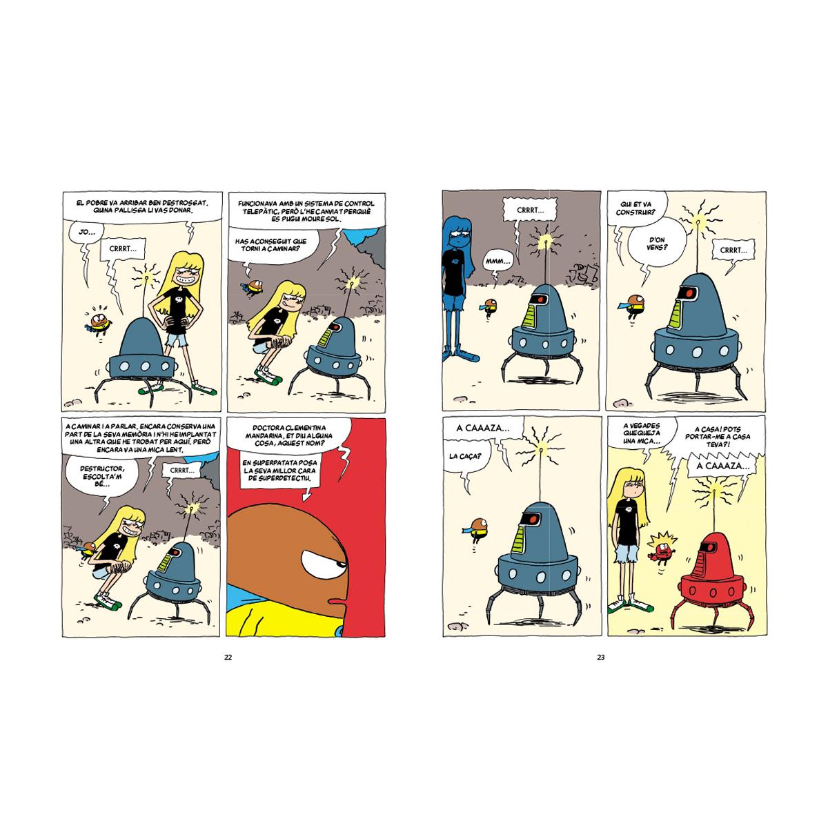 SUPERPATATA 5 - ELS ROBOTS DEL PROFESSOR  (Capa Mole) 5