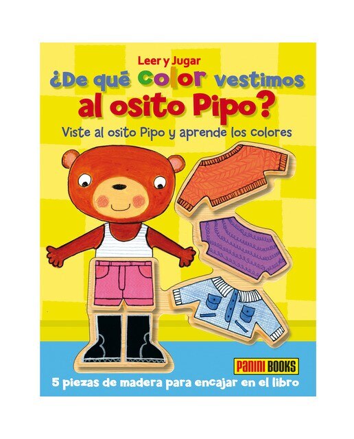 Leer y jugar: ¿de qué color vestimos al osito pipo?