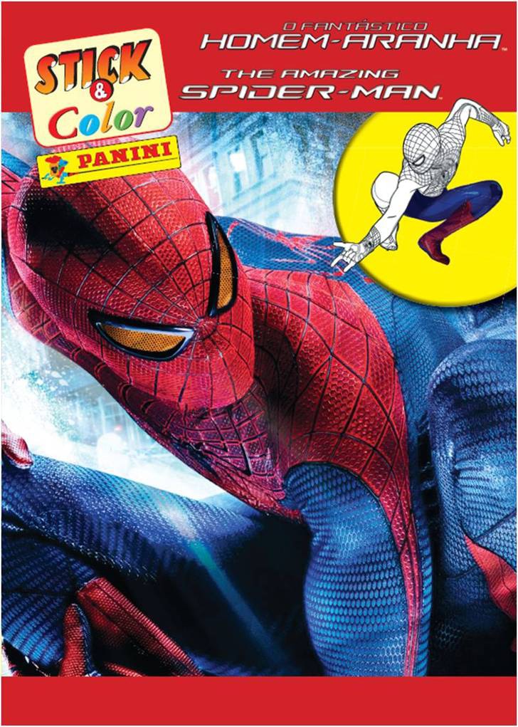 Spider-man. Stick &amp; color