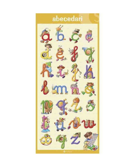 Poster abecedari