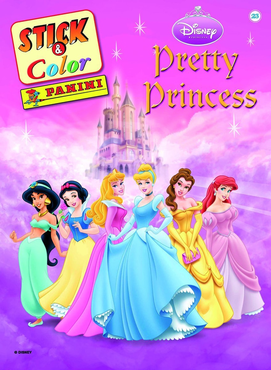 Stick&amp;color princesas disney