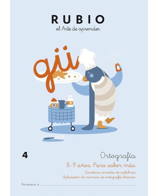 Imagen 0 de Ortografía 4 (8-9 años. Para saber más) (Tapa blanda)