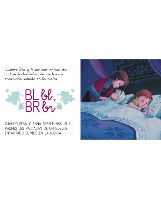 Frozen II. Leo con Disney (Nivel 1). Un cuento para cada grupo consonántico: bl, br, cl, cr, dr (Disney. Lectoescritura) (Capa mole) 4