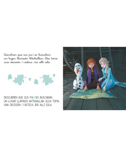 Frozen II. Leo con Disney (Nivel 1). Un cuento para cada grupo consonántico: bl, br, cl, cr, dr (Disney. Lectoescritura) (Capa mole) 5