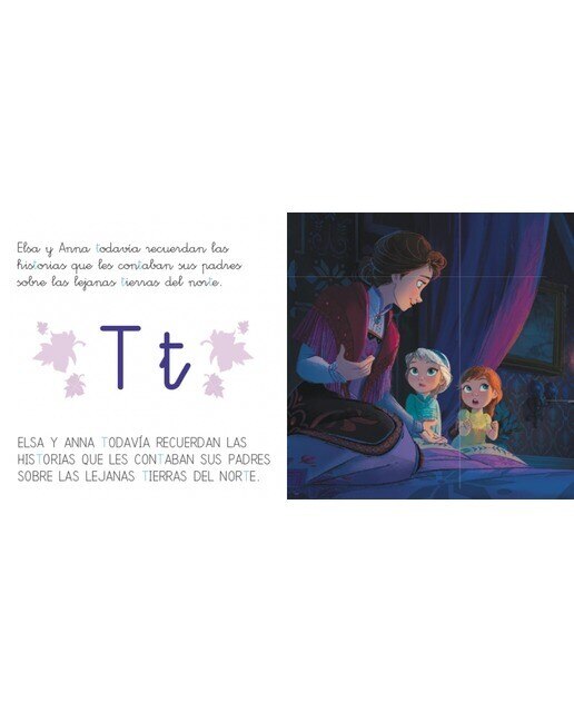 Frozen II. Leo con Disney (Nivel 1). Un cuento para cada letra: t, d, n (Disney. Lectoescritura) (Capa mole) 3