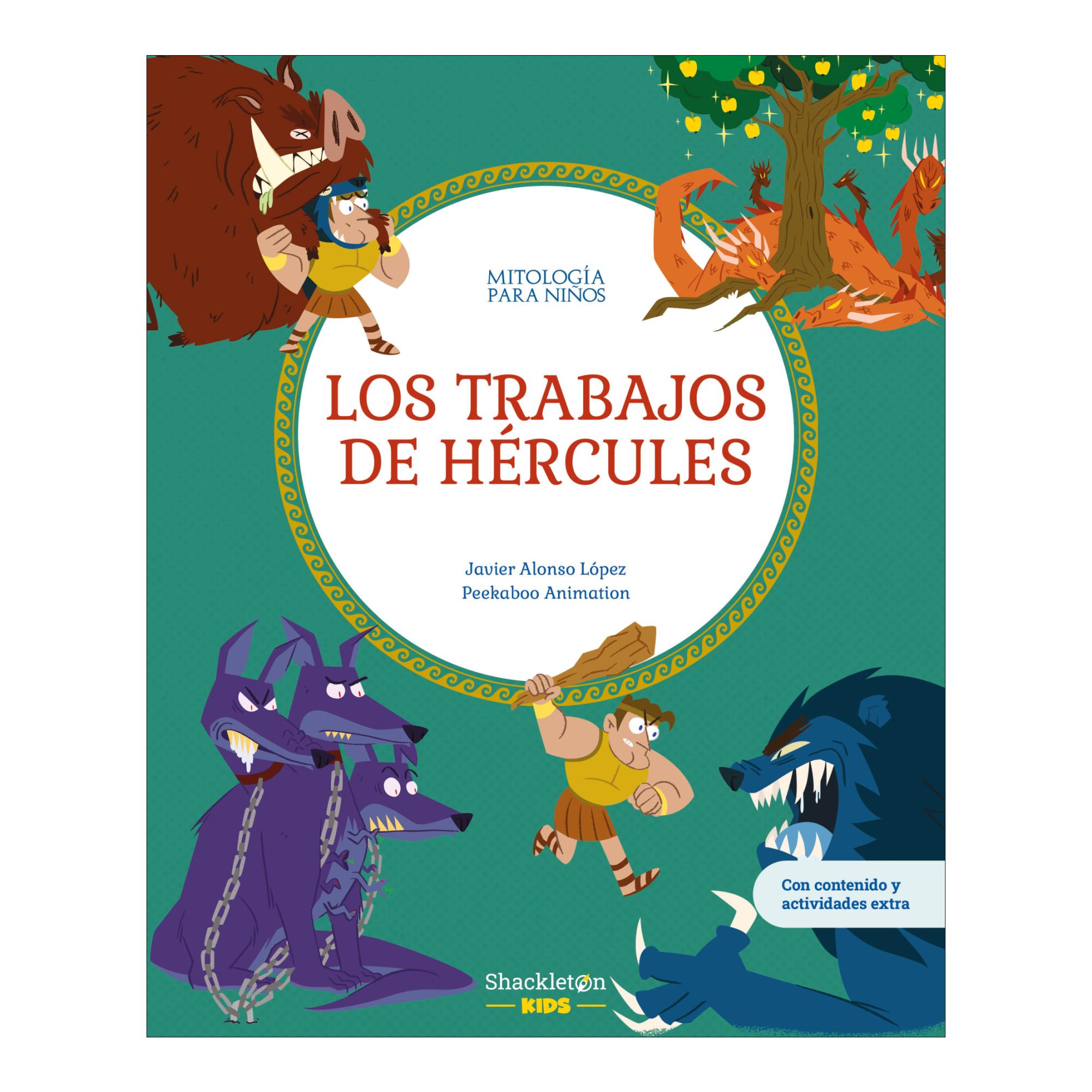 Imagem 0 de Los trabajos de Hércules: Las mejores historias de la mitología griega y romana, convertidas en preciosos cuentos para niños. (Capa dura)