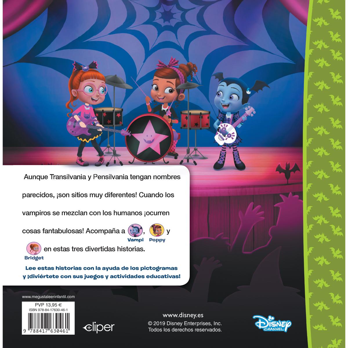 Vampirina. Mis lecturas Disney (Disney. Lectoescritura): 3 divertidas historias con pictogramas: Las chicas Lúgubrez, Hogar vampi-hogar y  (Tapa dura) 2