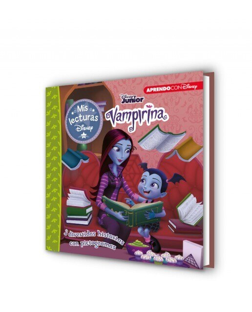 Vampirina. Mis lecturas Disney (Disney. Lectoescritura): 3 divertidas historias con pictogramas: Las chicas Lúgubrez, Hogar vampi-hogar y  (Tapa dura) 4