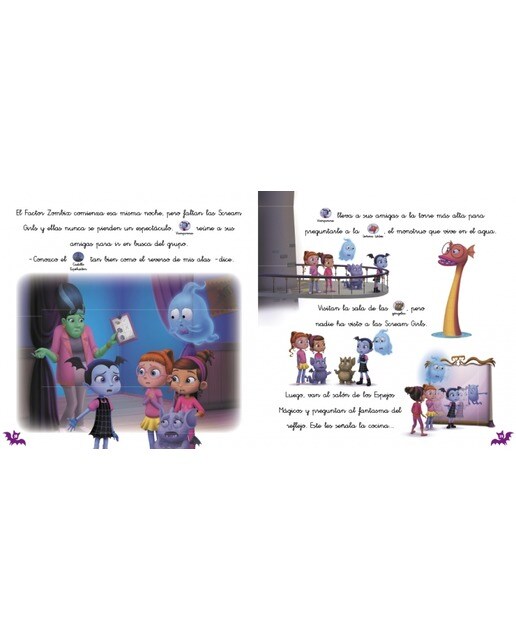 Vampirina. Mis lecturas Disney (Disney. Lectoescritura): 3 divertidas historias con pictogramas: Las chicas Lúgubrez, Hogar vampi-hogar y  (Tapa dura) 5