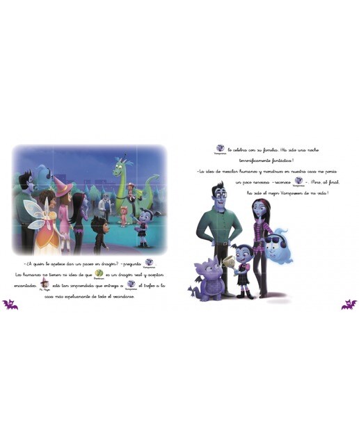 Vampirina. Mis lecturas Disney (Disney. Lectoescritura): 3 divertidas historias con pictogramas: Las chicas Lúgubrez, Hogar vampi-hogar y  (Tapa dura) 6