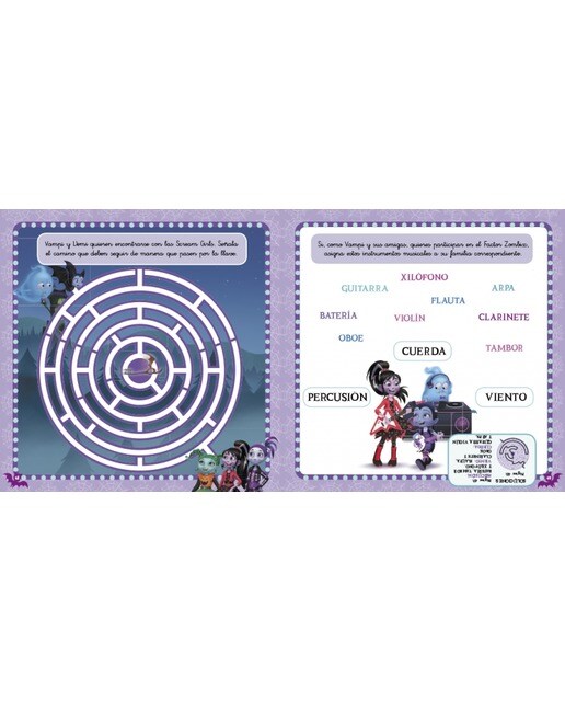 Vampirina. Mis lecturas Disney (Disney. Lectoescritura): 3 divertidas historias con pictogramas: Las chicas Lúgubrez, Hogar vampi-hogar y  (Tapa dura) 7