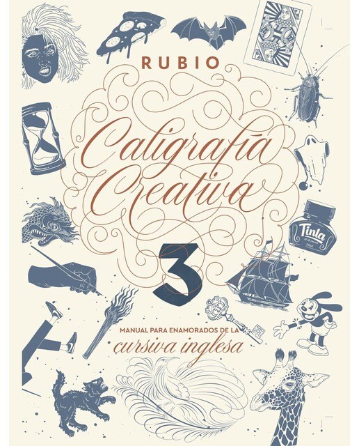Imagem 0 de Caligrafía creativa 3. Manual para enamorados de la cursiva inglesa: Manual para los enamorados de la caligrafía inglesa (Capa dura)