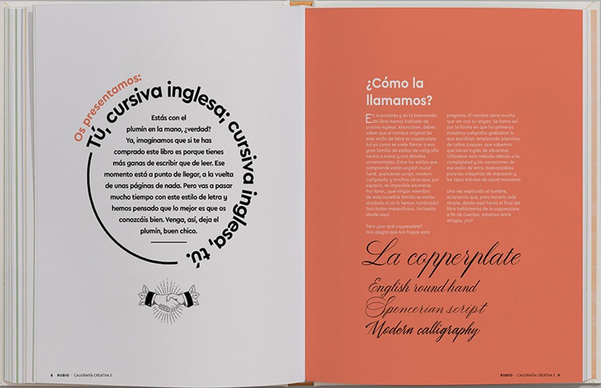 Caligrafía creativa 3. Manual para enamorados de la cursiva inglesa: Manual para los enamorados de la caligrafía inglesa (Capa dura) 4