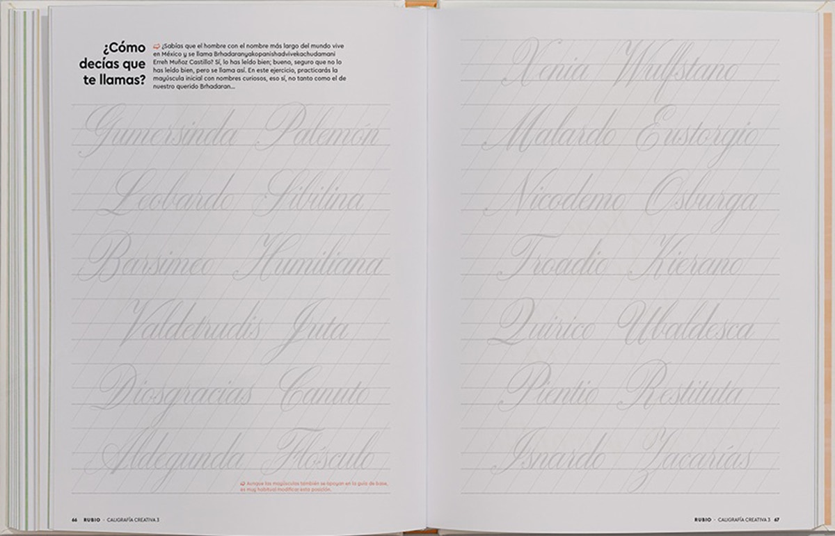 Caligrafía creativa 3. Manual para enamorados de la cursiva inglesa: Manual para los enamorados de la caligrafía inglesa (Capa dura) 5