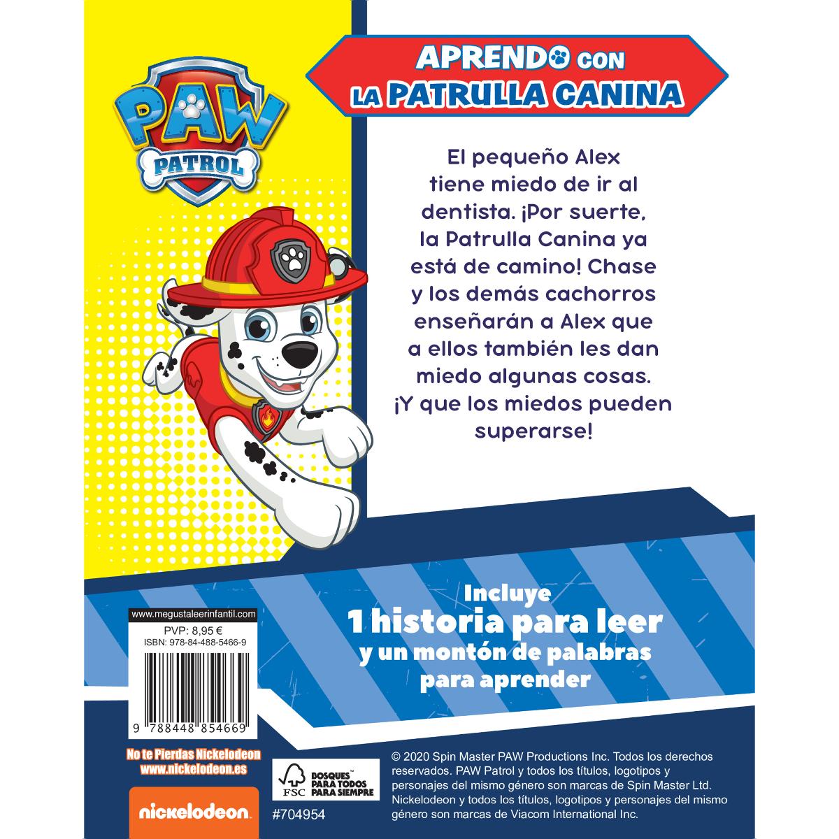 Paw Patrol. Aprendo con la Patrulla Canina: Chase va al dentista (Tapa dura) 2