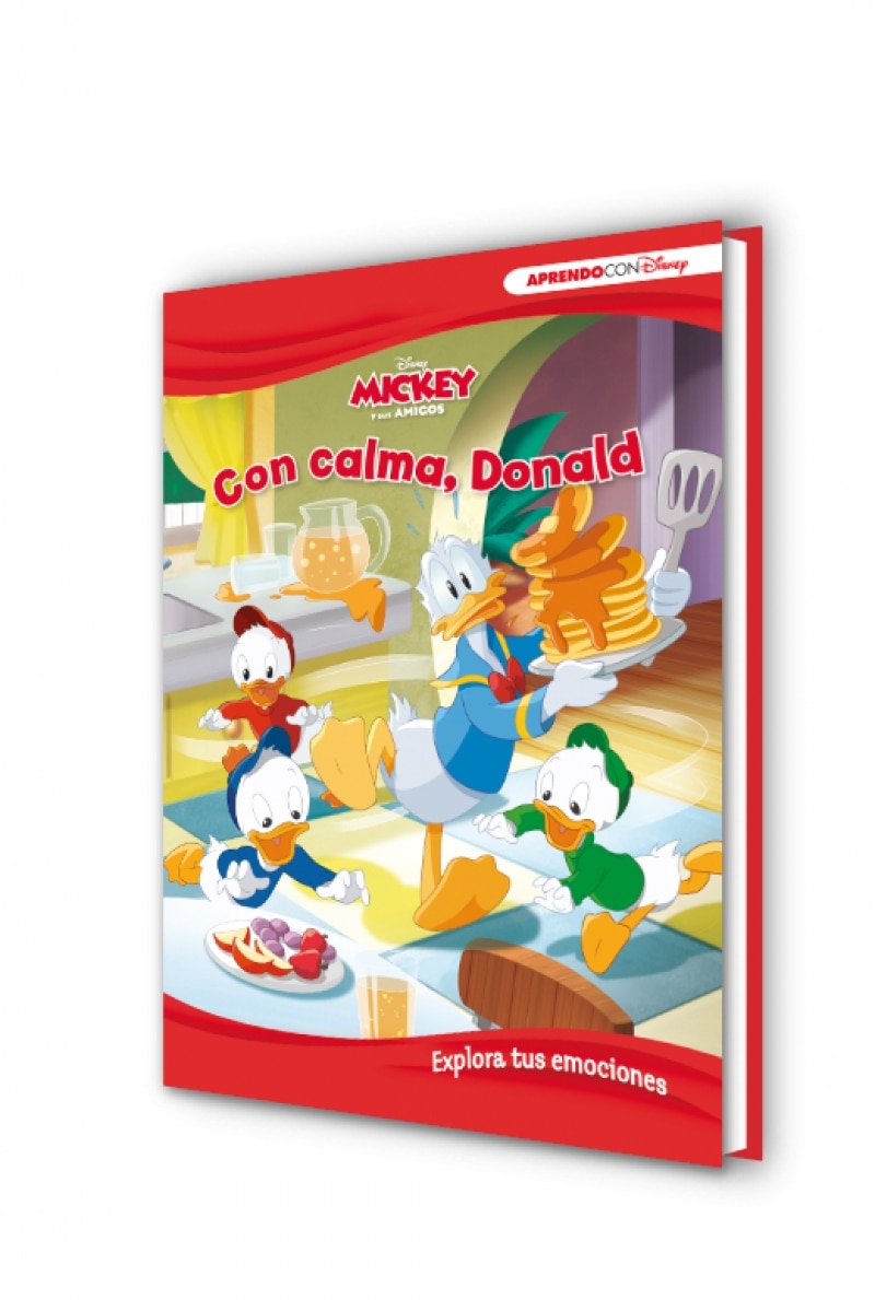Mickey y sus amigos. Con calma, Donald. Explora tus emociones (Disney. Primeros aprendizajes): Explora tus emociones (Tapa dura) 3