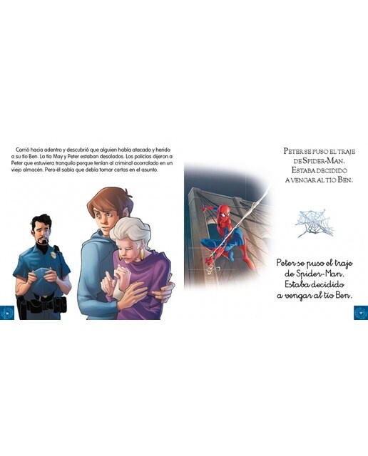 Spider-Man: El hombre araña (Te cuento, me cuentas una historia Marvel): Con actividades educativas (Capa dura) 3