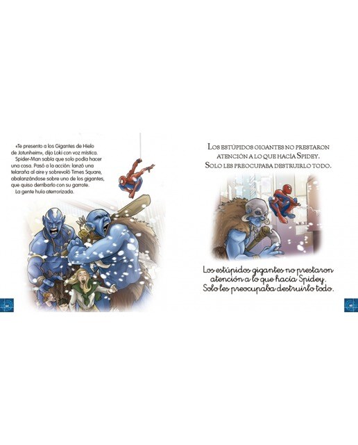 Spider-Man: El hombre araña (Te cuento, me cuentas una historia Marvel): Con actividades educativas (Capa dura) 4