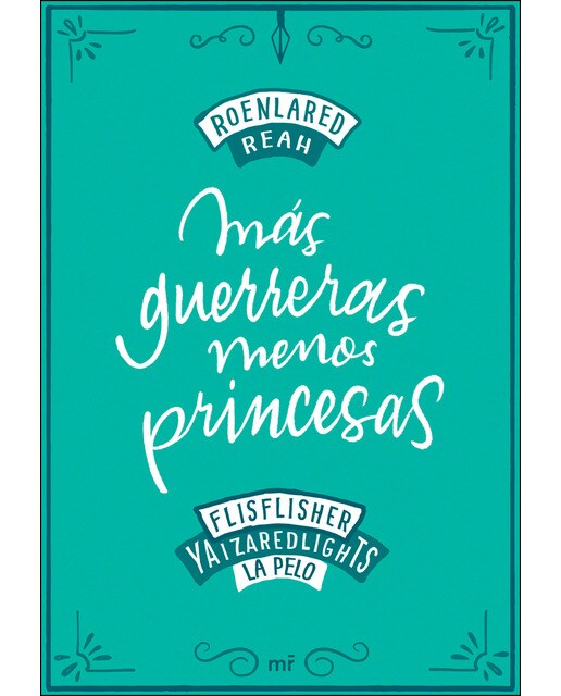 Más guerreras, menos princesas (Capa mole com abas) 1