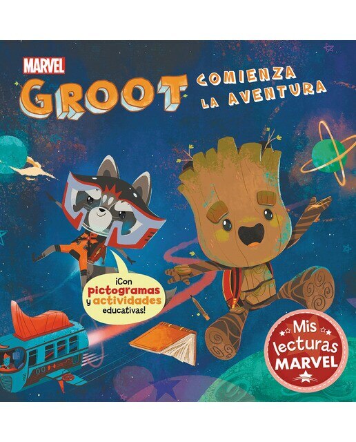 Groot comienza la aventura (Mis lecturas Marvel): Con pictogramas y actividades educativas (Capa dura) 1