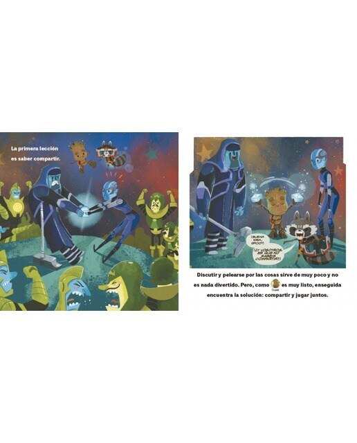 Groot comienza la aventura (Mis lecturas Marvel): Con pictogramas y actividades educativas (Capa dura) 4