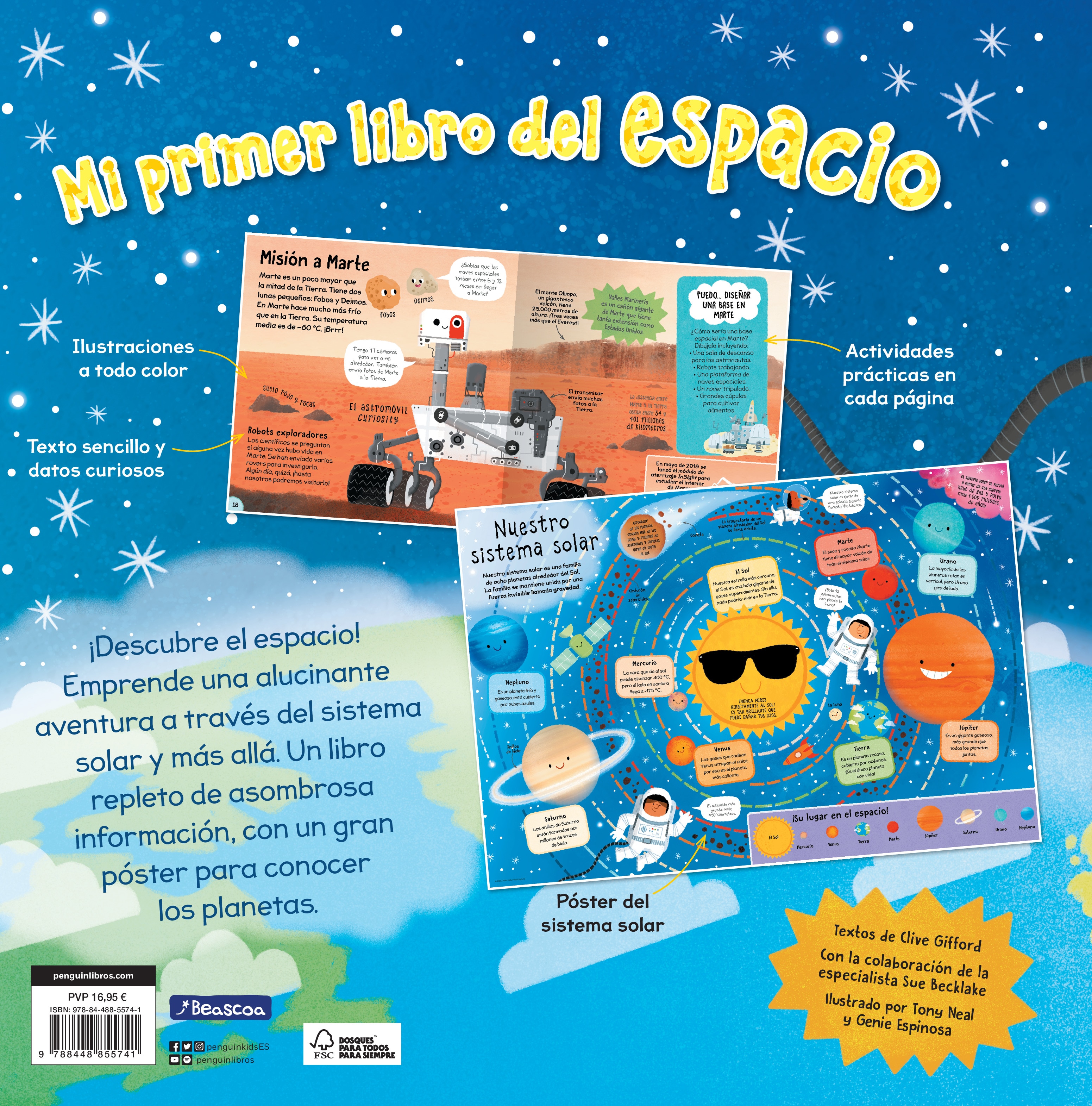 Mi primer libro del espacio(Tapa dura) 2