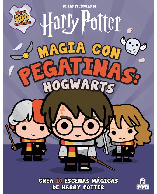 Magia con pegatinas: Hogwarts: Crea 10 escenas mágicas de pegatinas (Capa mole) 1