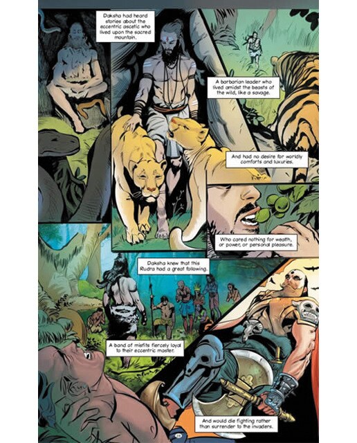 Shiva: the legend of rudra (graphic novel) 1