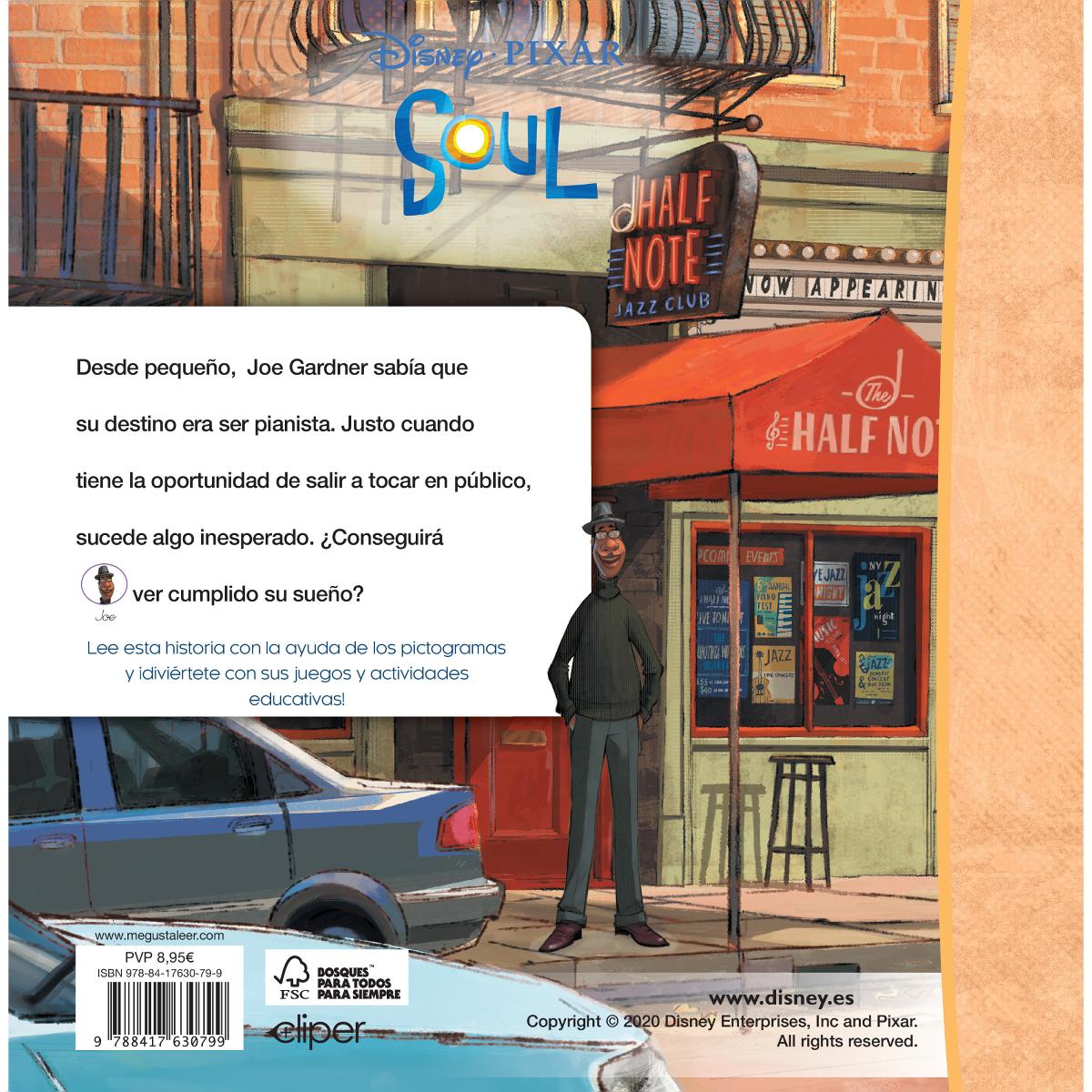 Soul. Mis lecturas Disney (Disney. Lectoescritura): Con pictogramas y actividades educativas (Capa dura) 2