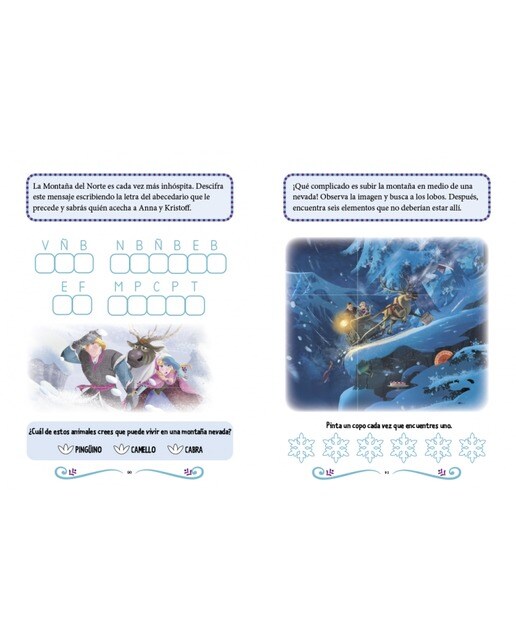 Frozen 2. El gran libro de actividades de Frozen II (Disney. Actividades): Con actividades educativas (Capa mole) 3