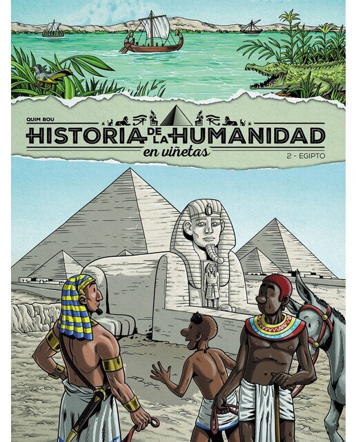 Imagen 0 de Historia de la humanidad en viñetas: Egipto (Tapa dura)