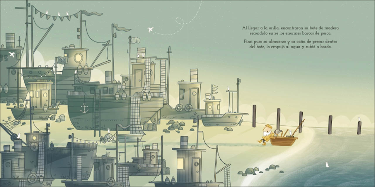 ¿Dónde están los peces?: Ayuda a Finn y a Skip a salvar el océano (Capa mole) 5