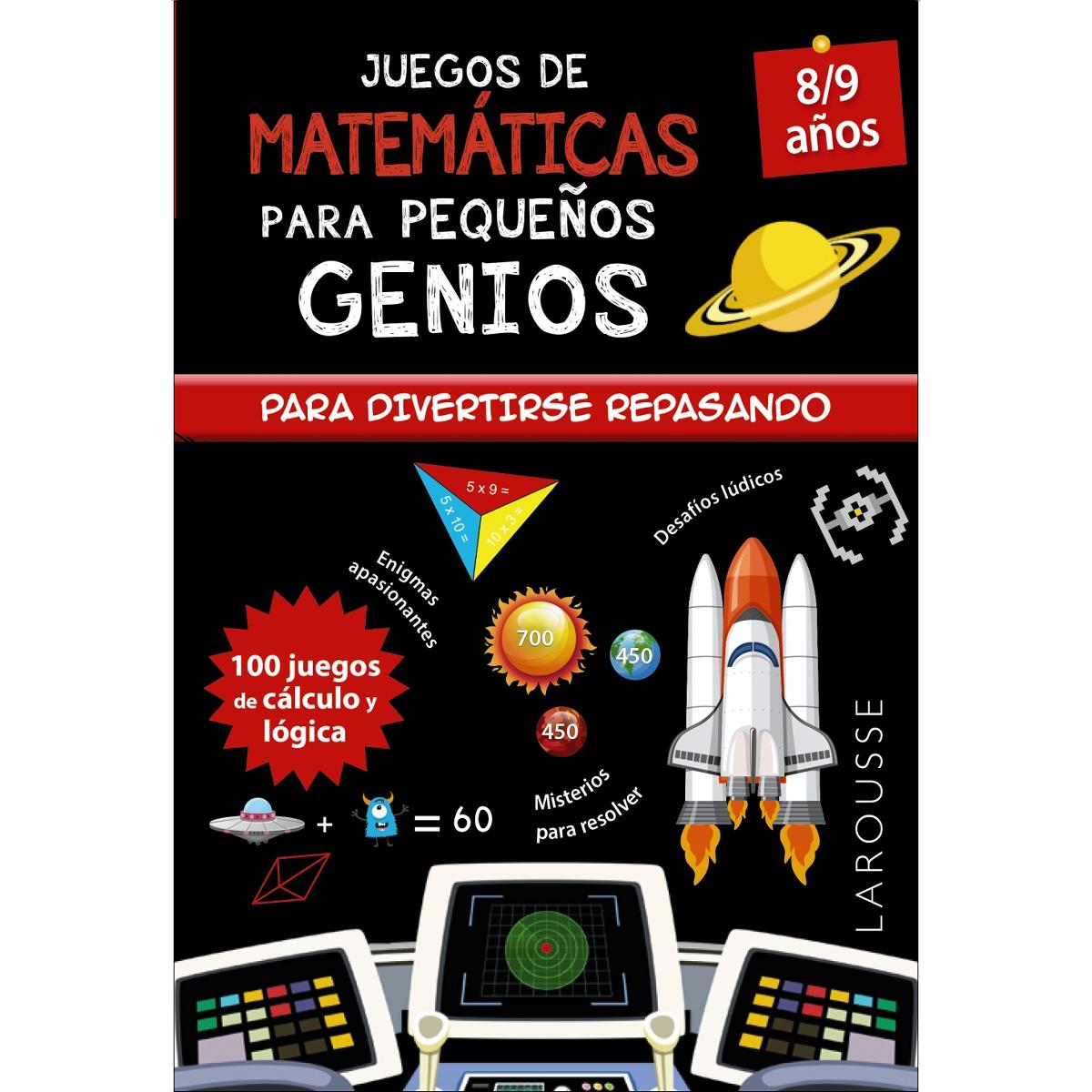 Imagem 0 de Juegos de matemáticas para pequeños genios 8-9 años(Tapa blanda)