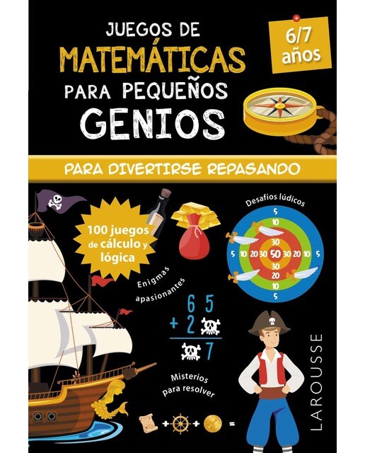Imagem 0 de Juegos de matemáticas para pequeños genios 6-7 años(Tapa blanda)