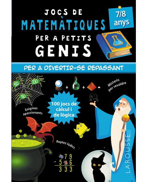 Imagem 0 de Jocs de matemàtiques per a petits genis 7-8 anys(Tapa blanda)