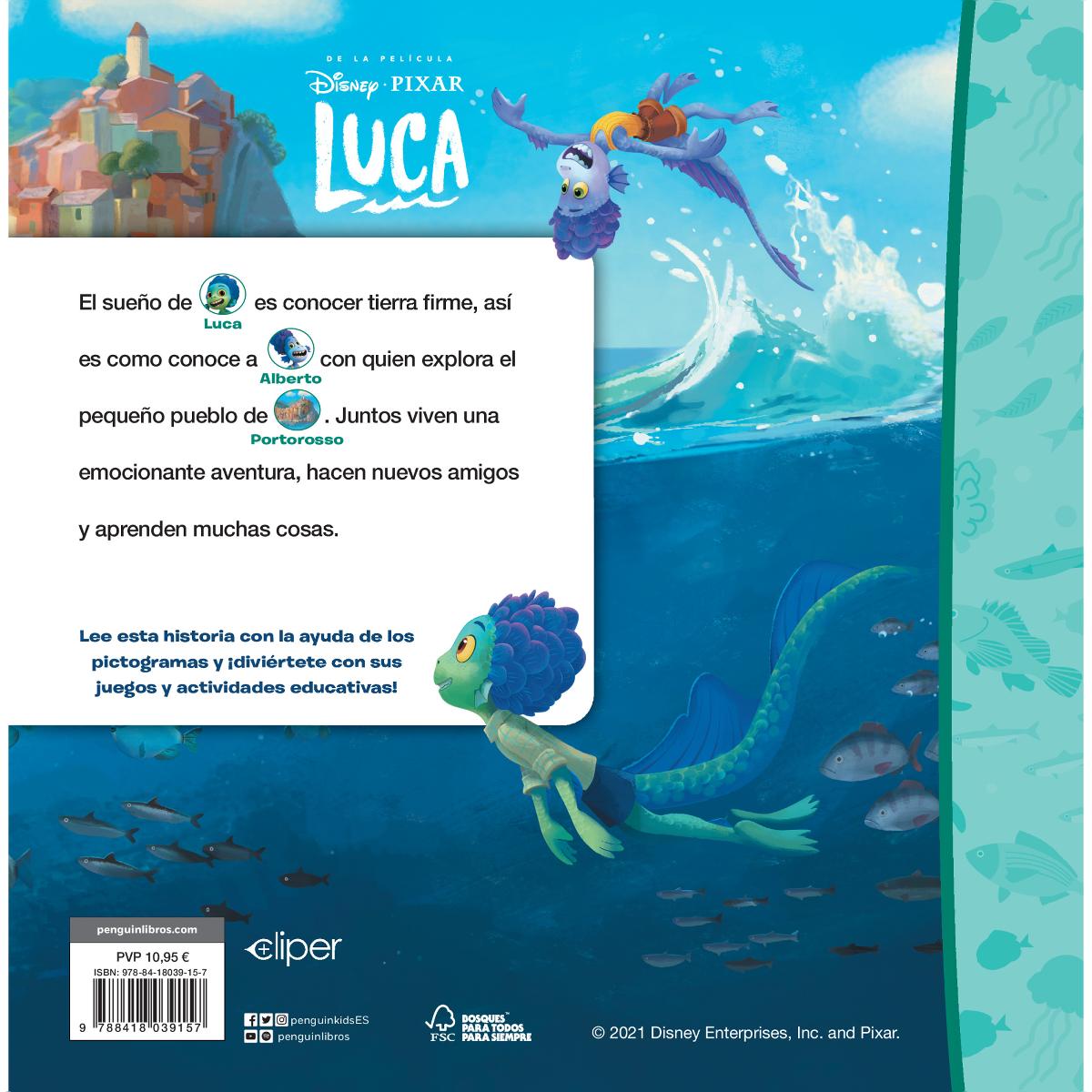 Luca. Mis lecturas Disney (Disney. Lectoescritura): Con pictogramas y actividades educativas (Capa dura) 2
