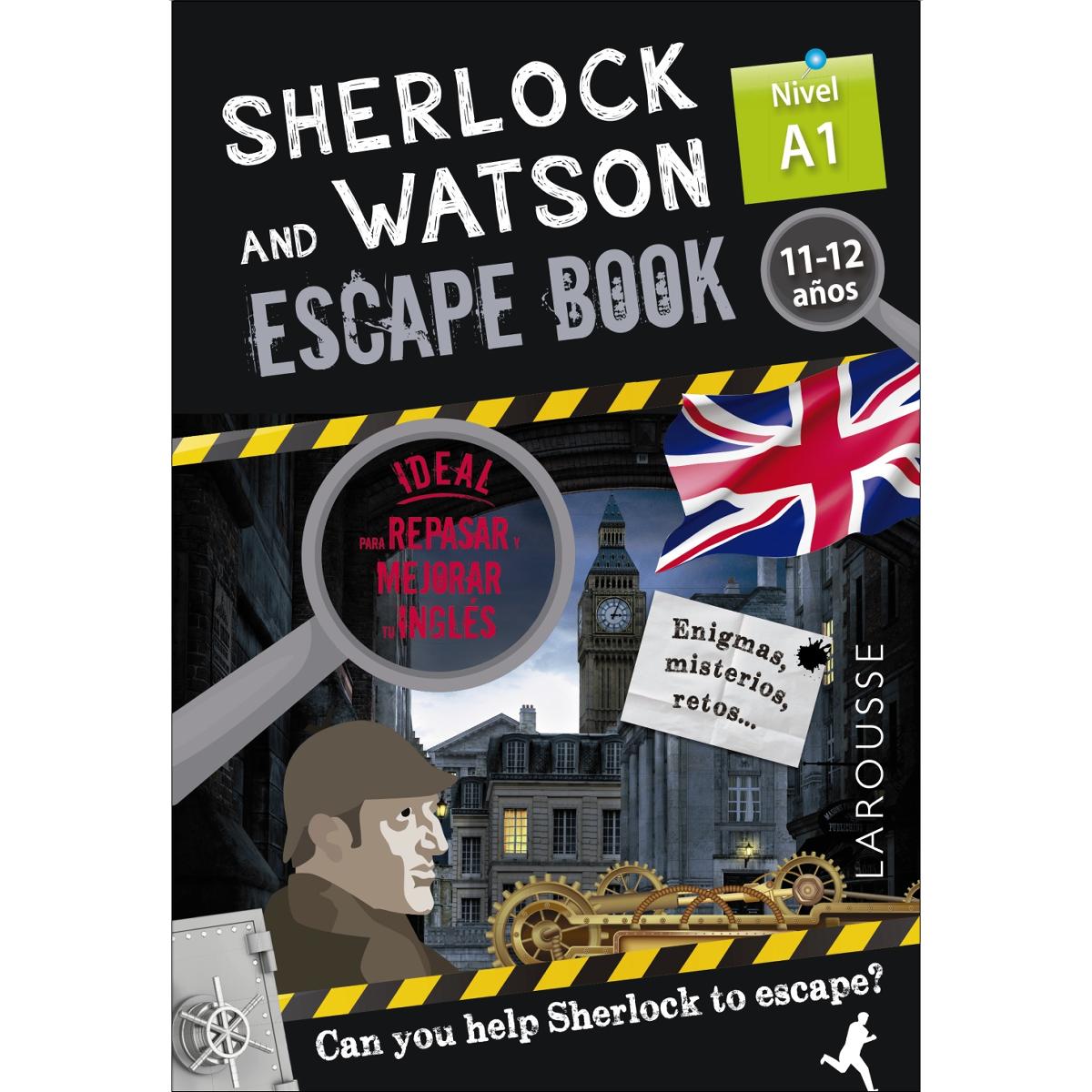 Sherlock & Watson. Escape book para repasar inglés. 11-12 años (Capa mole) 1