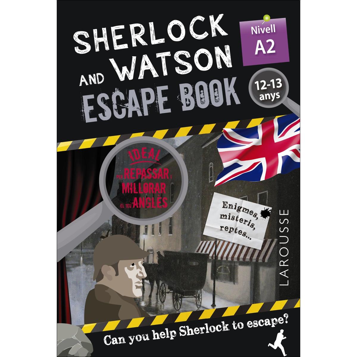 Imagem 0 de Sherlock & Watson. Escape book per repassar anglès. 12-13 anys (Capa mole)